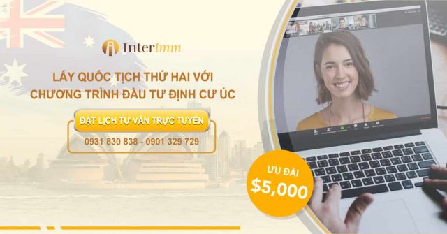 Tư vấn trực tuyến "Lấy quốc tịch thứ hai với diện đầu tư định cư Úc" tu van truc tuyen chuong trinh dinh cu Uc