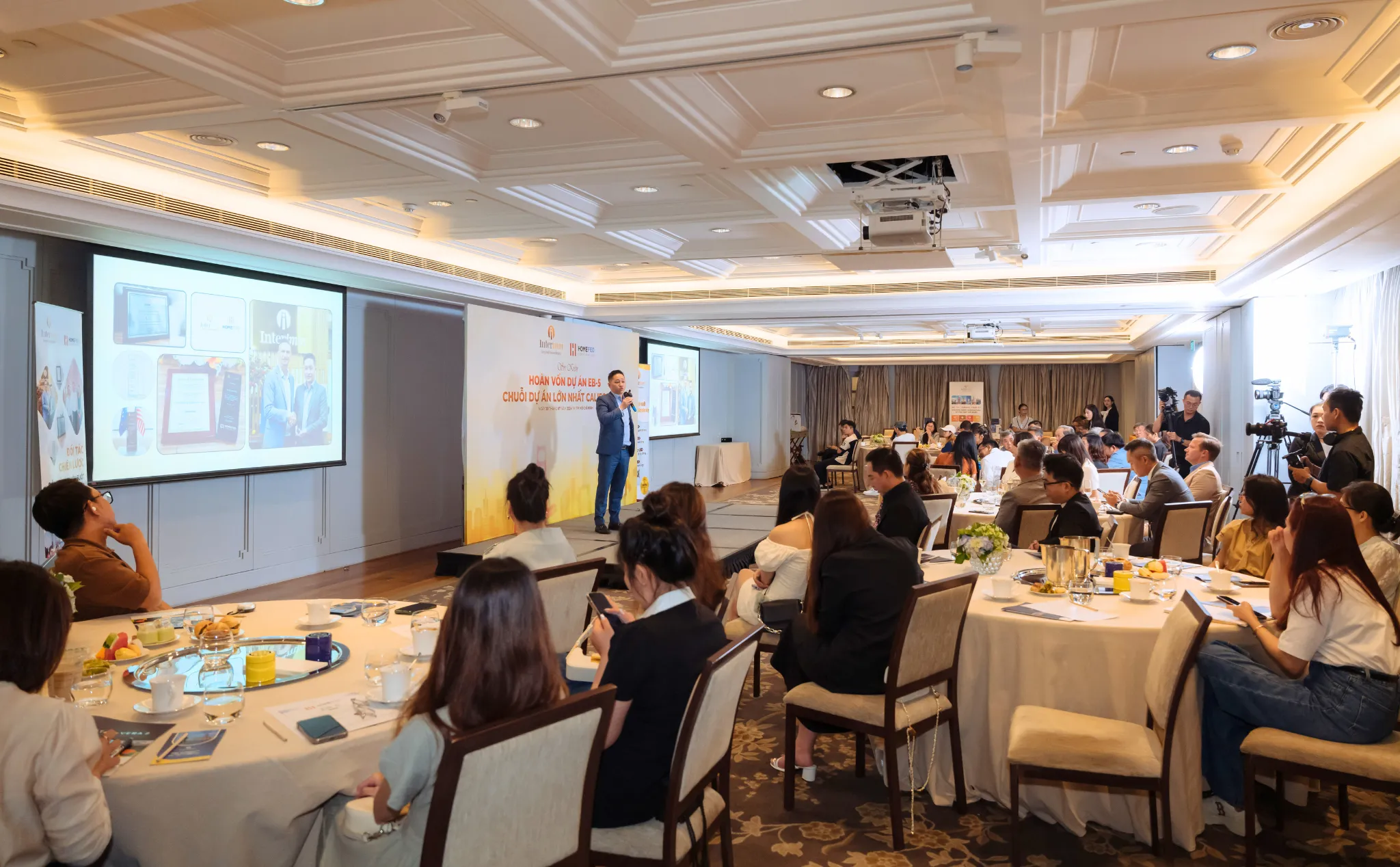 Interimm & HomeFed Successfully Organize EB-5 Capital Return Event su kien eb5, hoan von eb5, eb5, su kien, hoi thao dinh cu, dau tu dinh cu