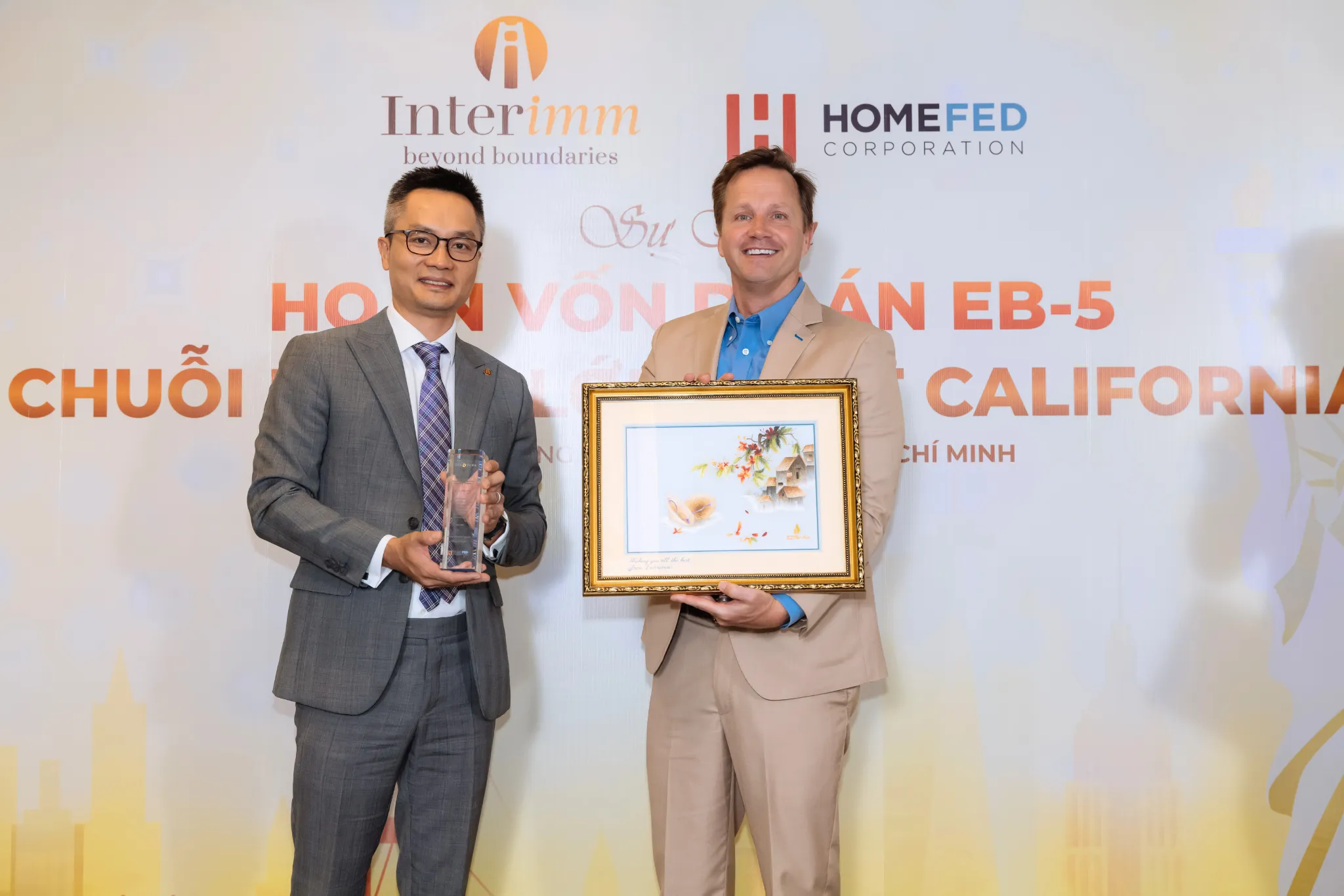Interimm & HomeFed Successfully Organize EB-5 Capital Return Event su kien eb5, hoan von eb5, eb5, su kien, hoi thao dinh cu, dau tu dinh cu